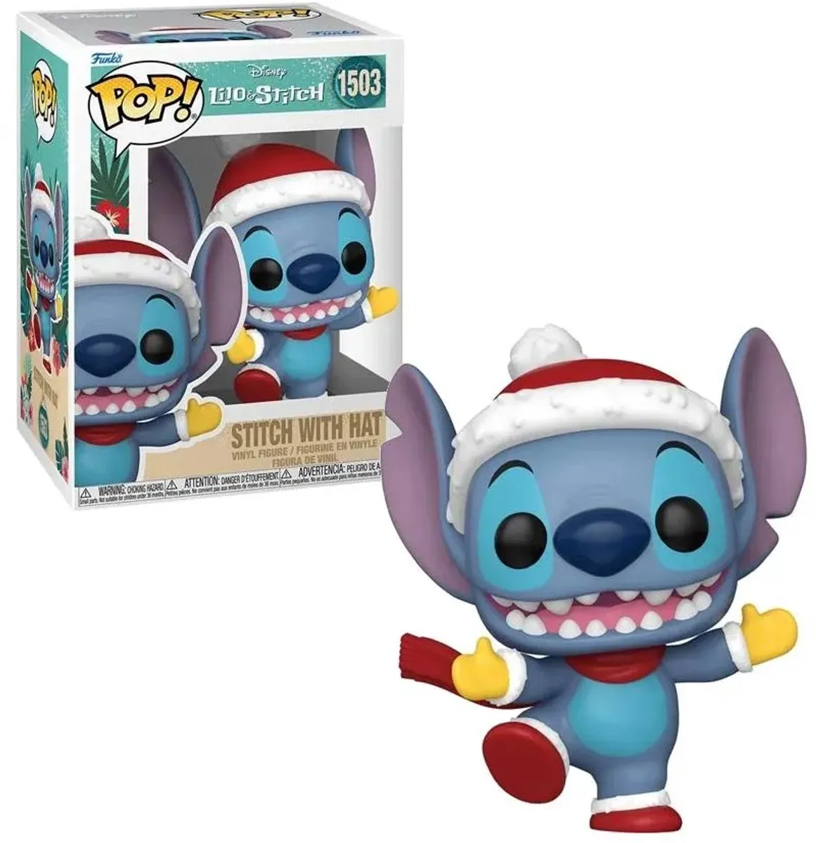 Funko Pop! Stitch met Hoed - Lilo & Stitch - 9cm