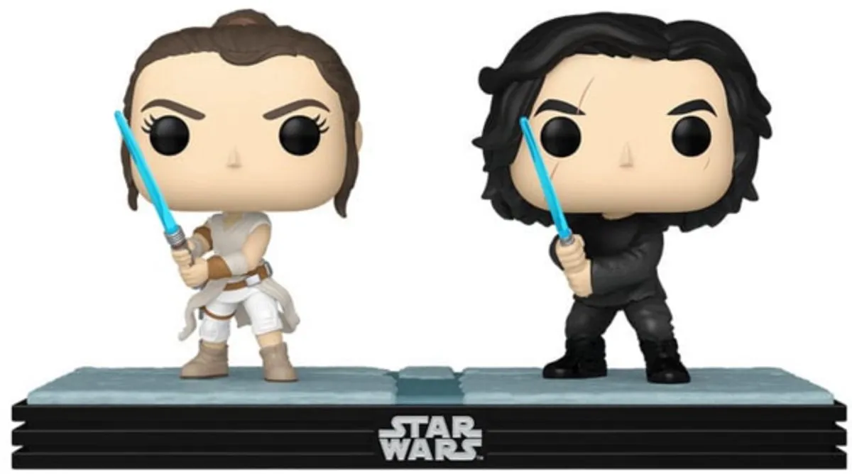 Funko Star Wars POP! Kylo & Rey 2-Pack - 9cm