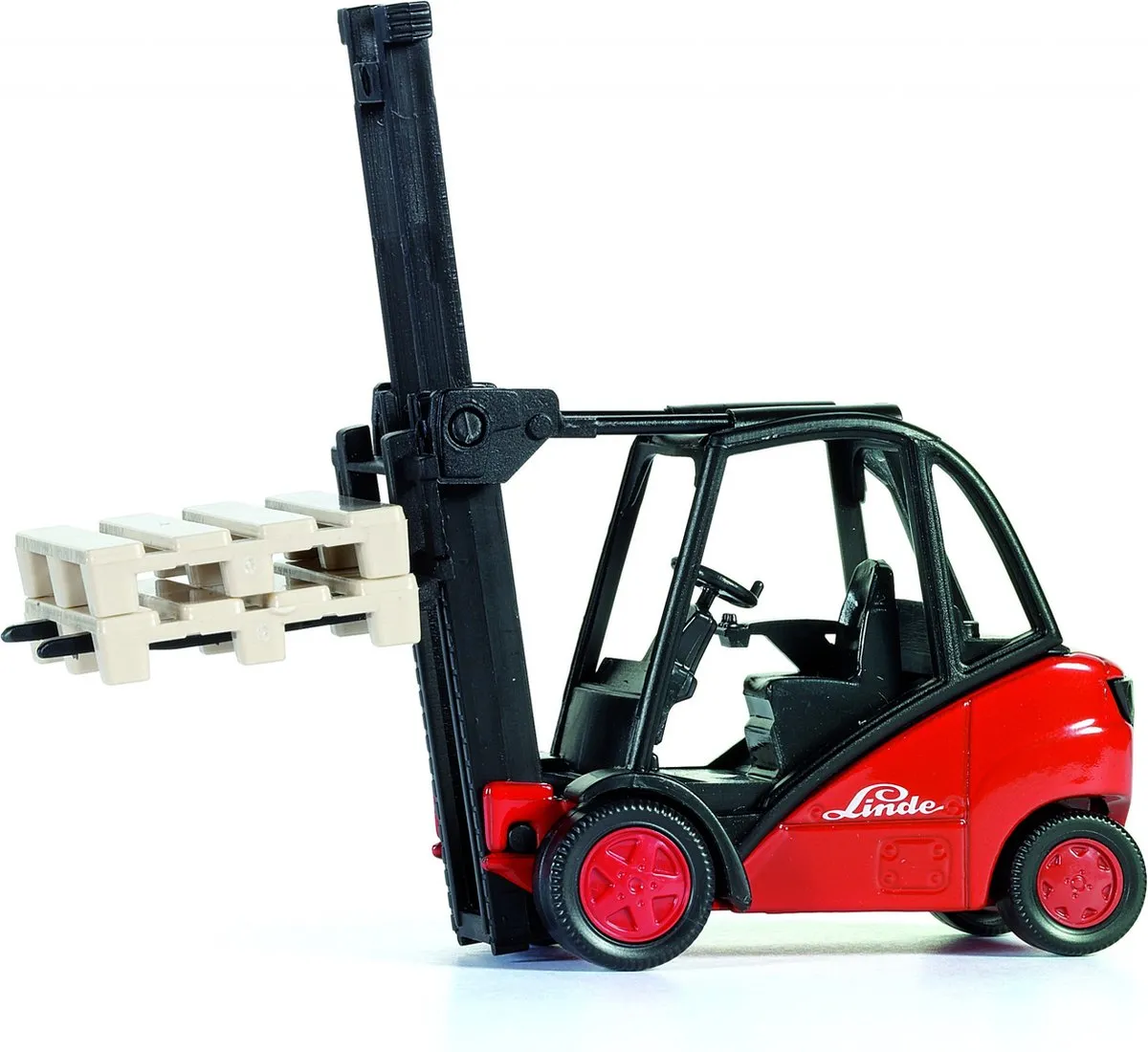 SIKU 1722 Linde Heftruck 1:50 - Rood - Metaal/Kunststof