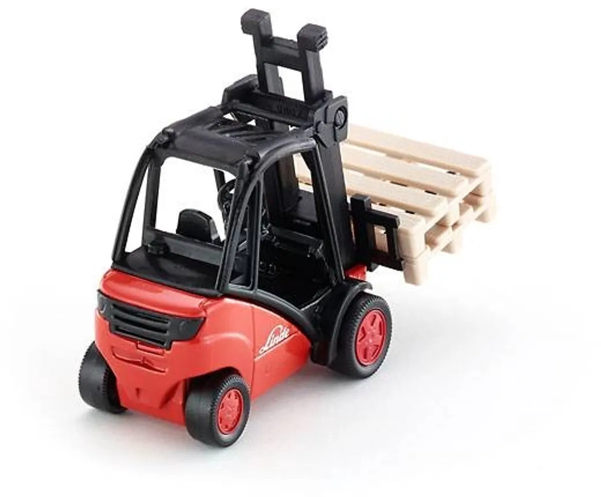 SIKU 1722 Linde Heftruck 1:50 - Rood - Metaal/Kunststof - afbeelding 6 van 6
