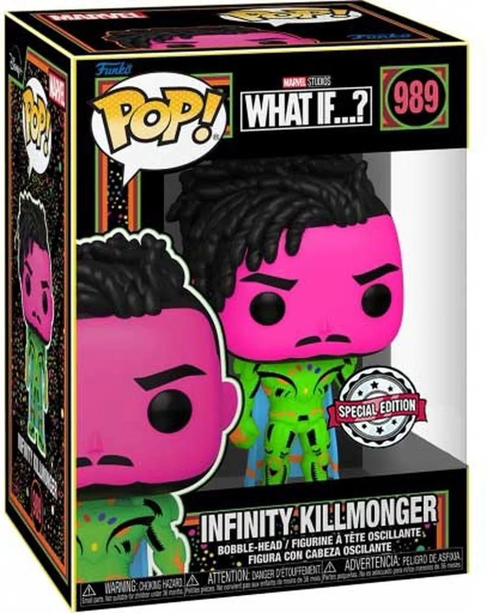 Funko Pop! Marvel What If.. Black Panther Infinity Killmonger #989