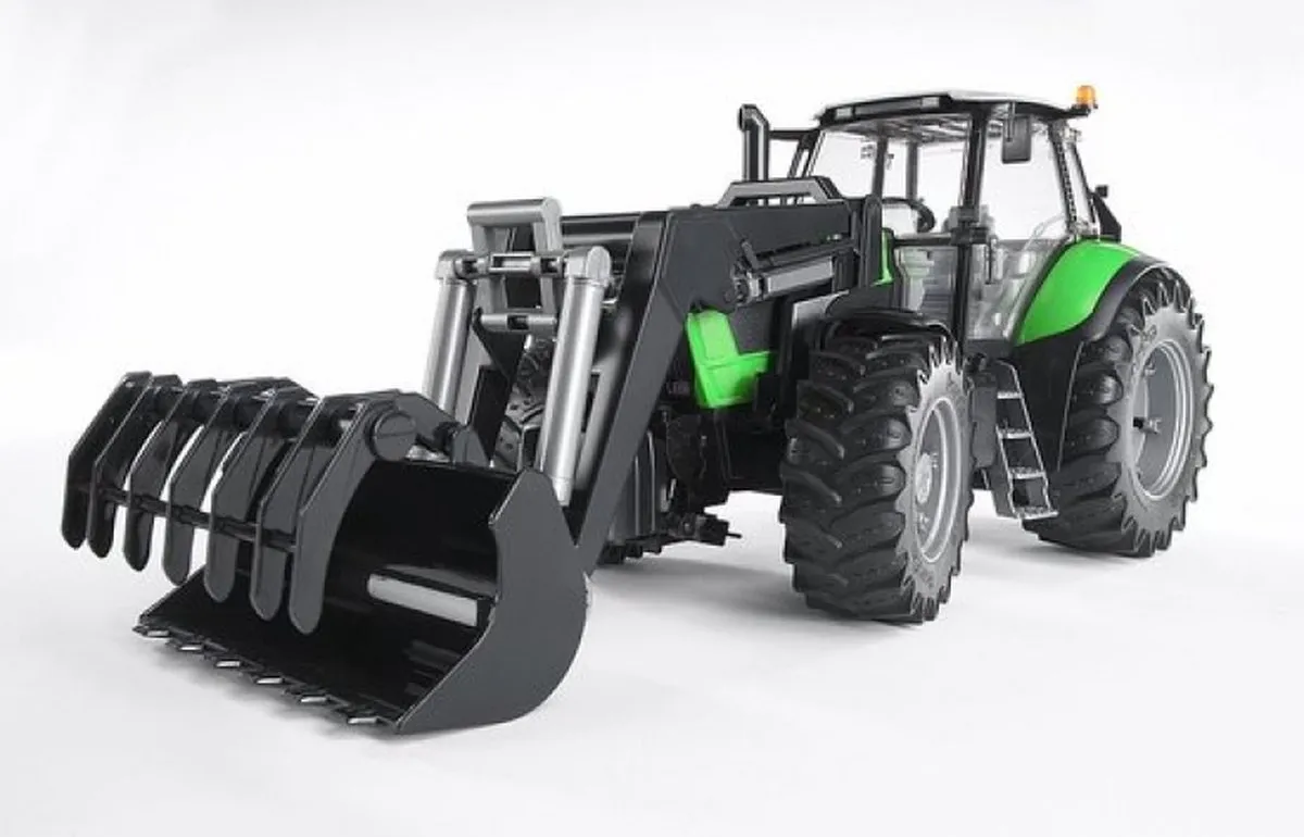 Bruder 3081 Deutz Agrotron X720 met Voorlader - Groen