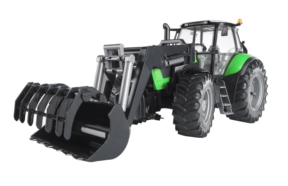 Bruder 3081 Deutz Agrotron X720 met Voorlader - Groen