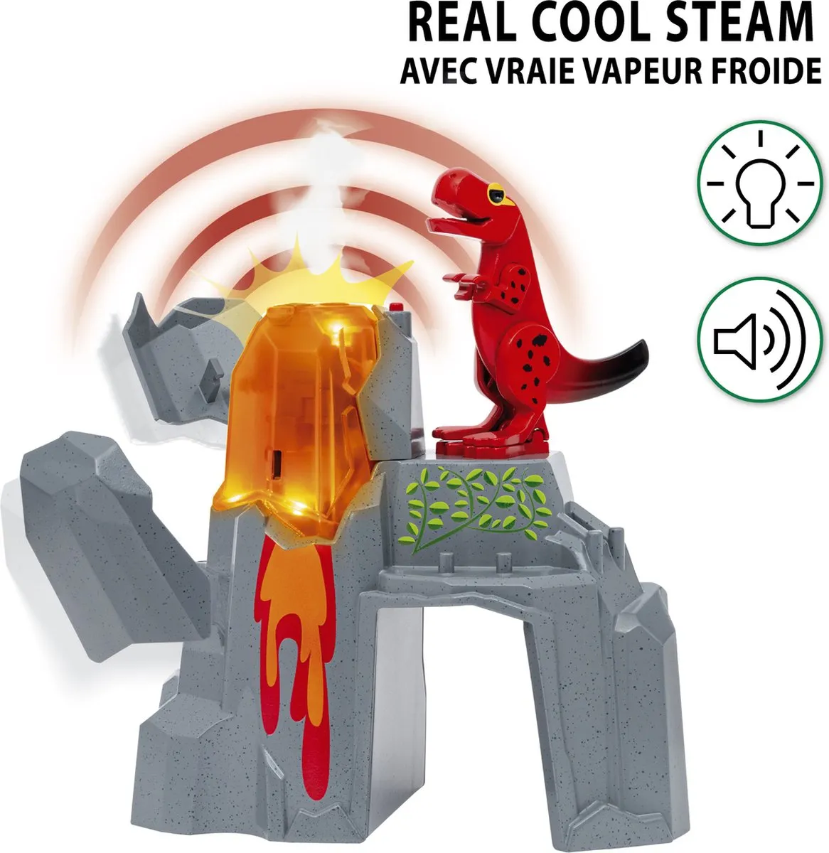 Ravensburger BRIO World Dinosaurussen Vulkaanuitbarsting Set - Meerkleurig