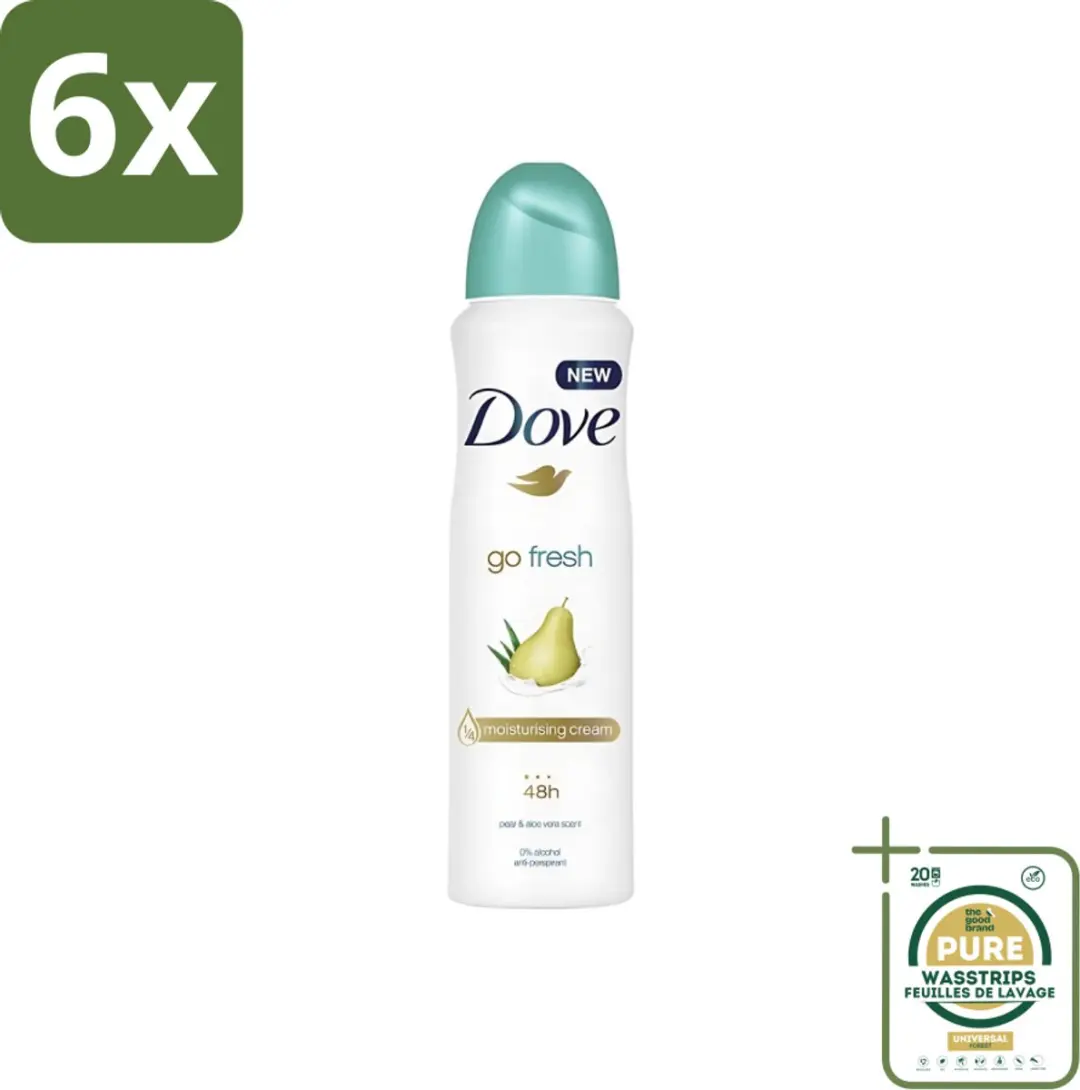 Dove Go Fresh Pear & Aloe Deodorant Spray 250ml