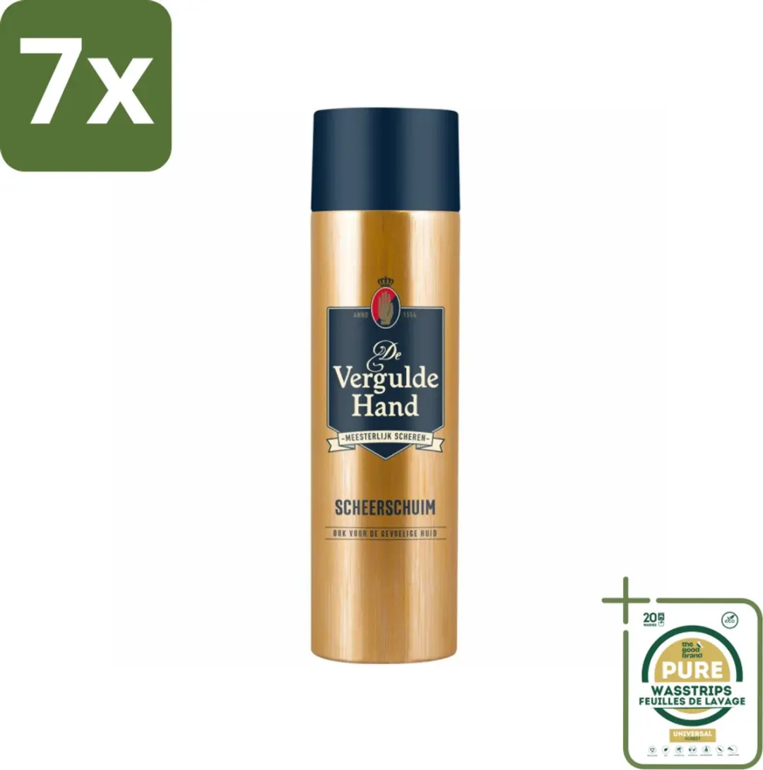 Vergulde Hand Scheerschuim 250ml
