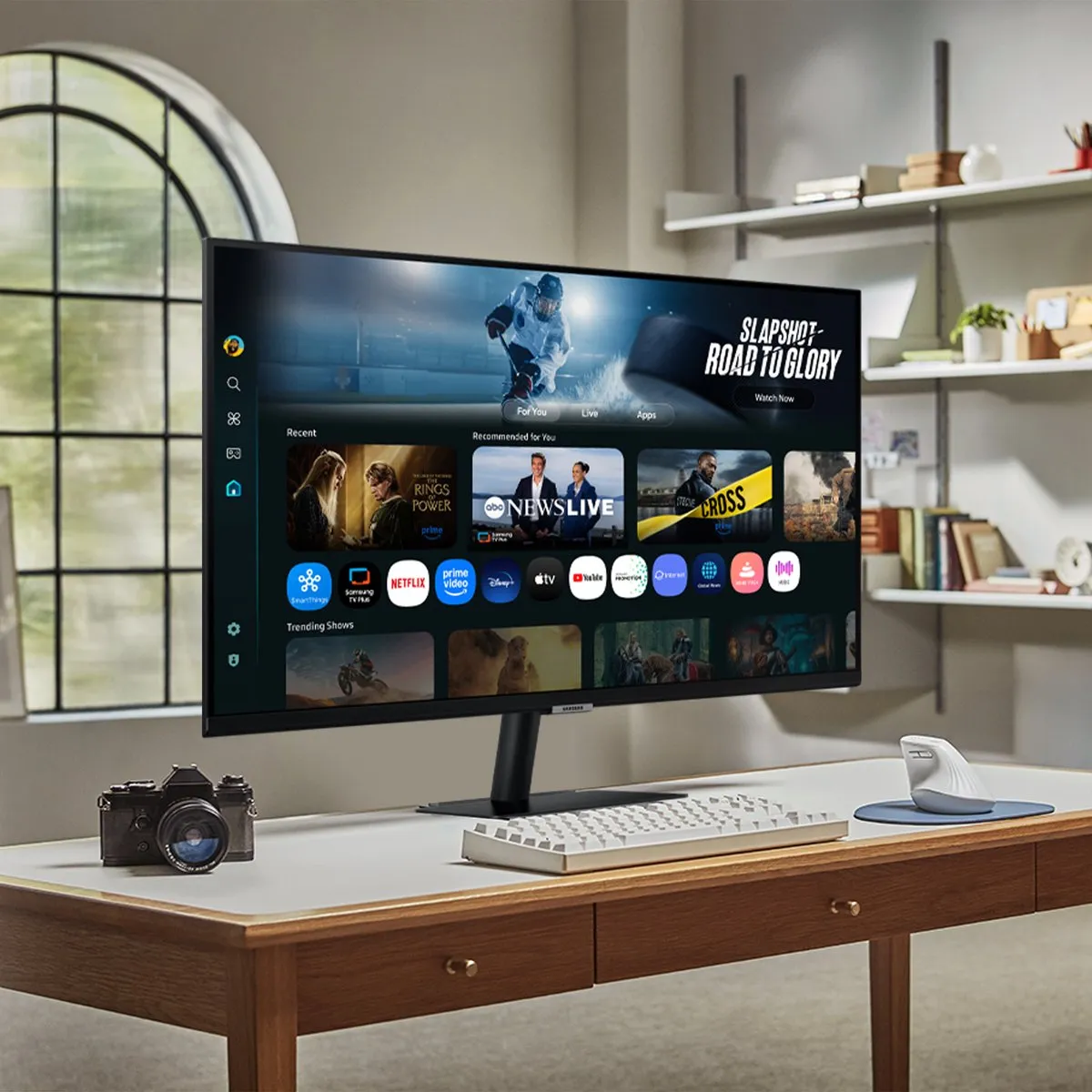 Samsung LS32FM700UUXEN Gaming Monitor 4K 32" - Zwart - afbeelding 6 van 6