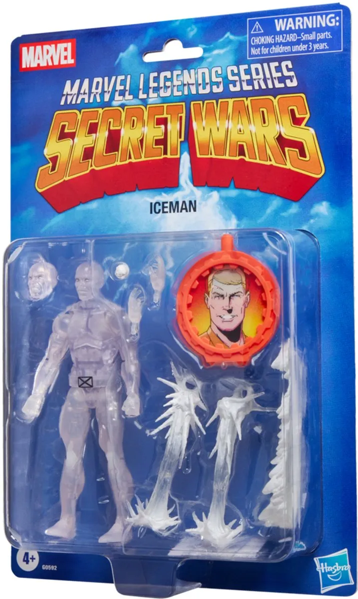 Hasbro Marvel Legends Secret Wars Iceman Action Figure 15cm - Multi