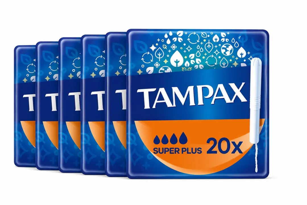 Tampax Super Plus Tampons Kartonnen Inbrenghuls