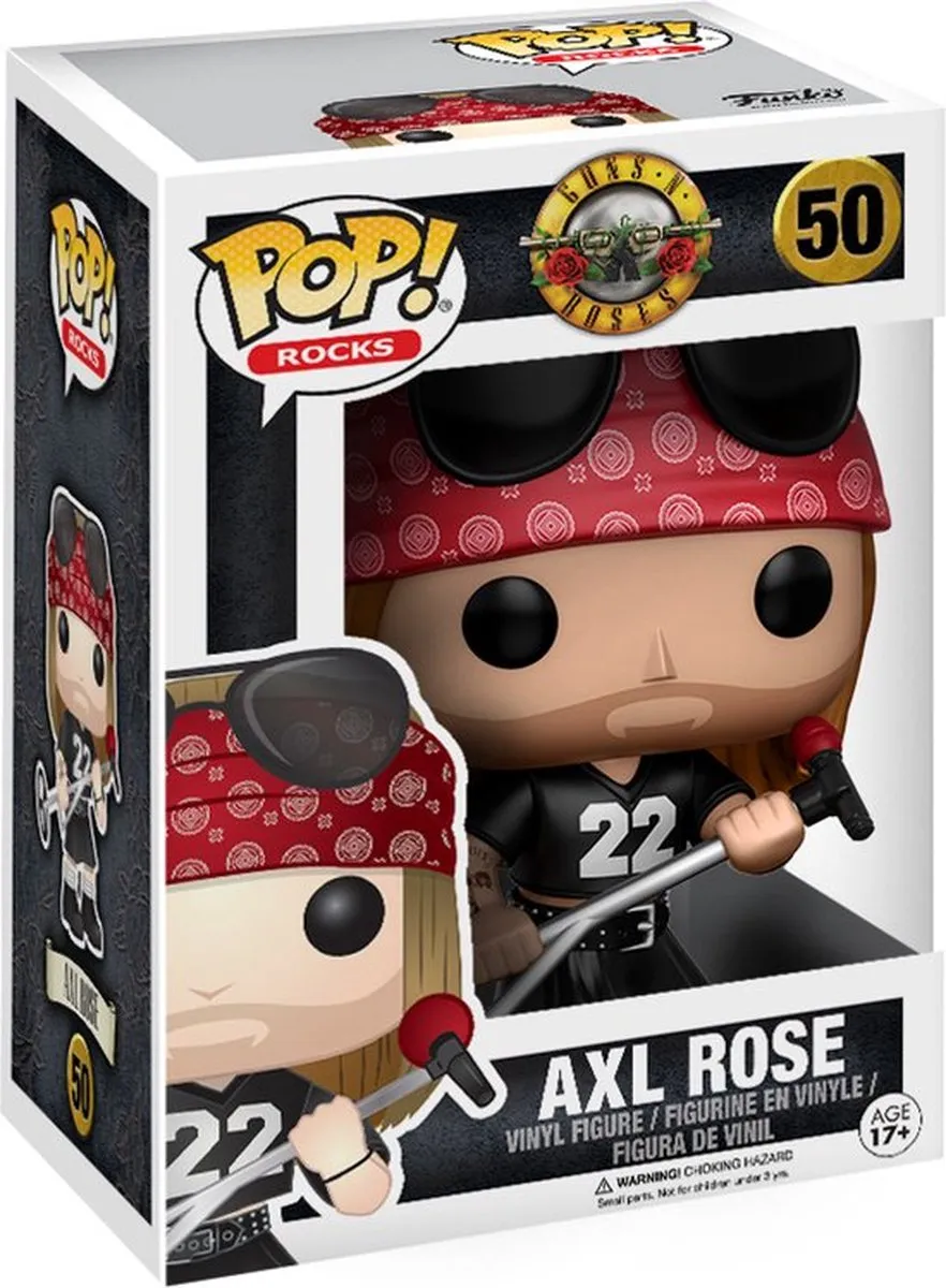 Funko Pop! ROCKS Guns 'N' Roses Axl Rose #50 - Veelkleurig
