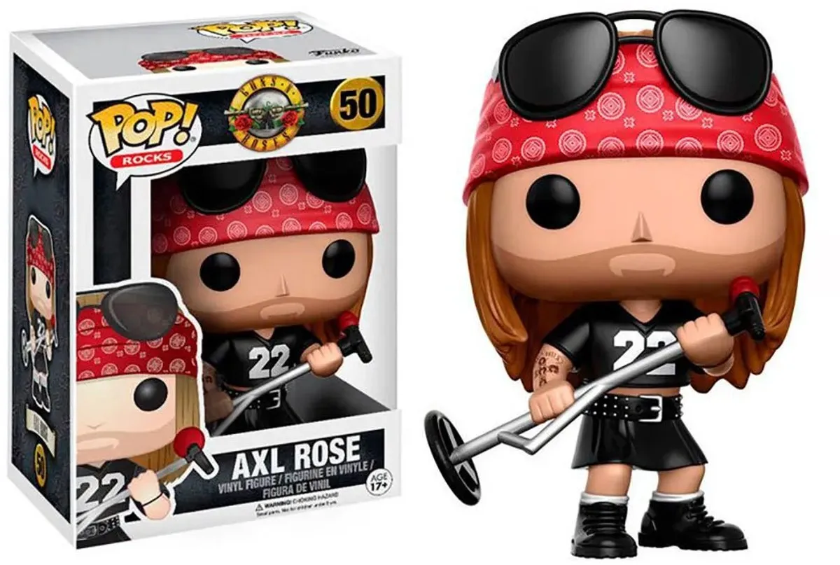 Funko Pop! ROCKS Guns 'N' Roses Axl Rose #50 - Veelkleurig