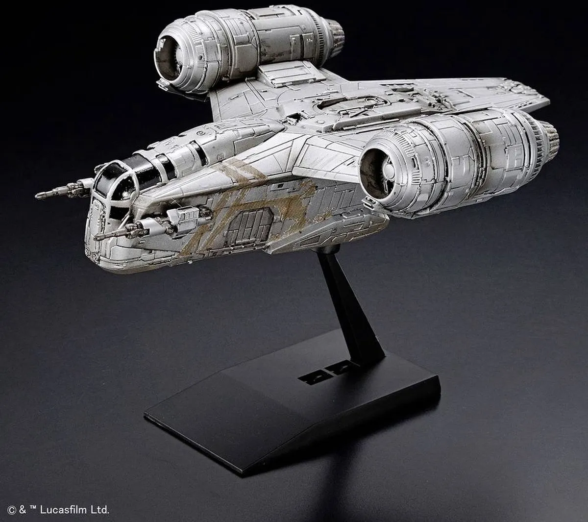 Revell Bandai 01213 Star Wars Razor Crest Modelbouwpakket 1:144 - 25 Onderdelen - Multi