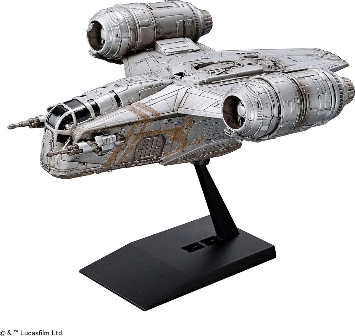 Revell Bandai 01213 Star Wars Razor Crest Modelbouwpakket 1:144 - 25 Onderdelen - Multi