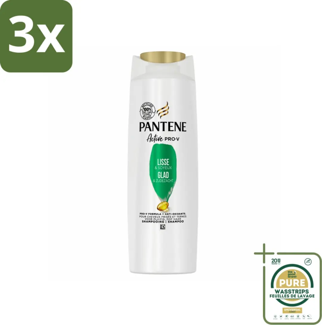 Pantene Glad & Zijdezacht Shampoo 675ml