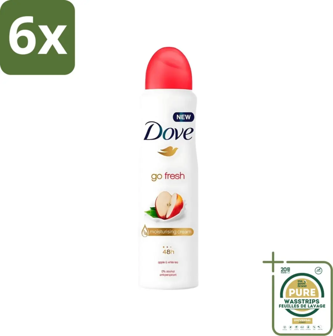 Dove Go Fresh Deodorant Apple & White Tea 250ml
