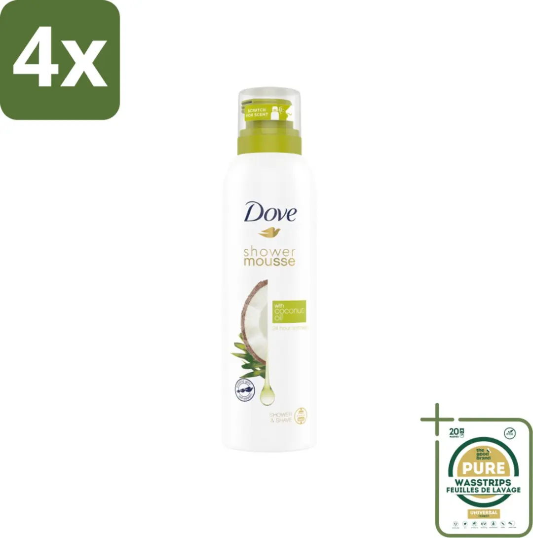 Dove Shower Foam Coconut Oil 800ml