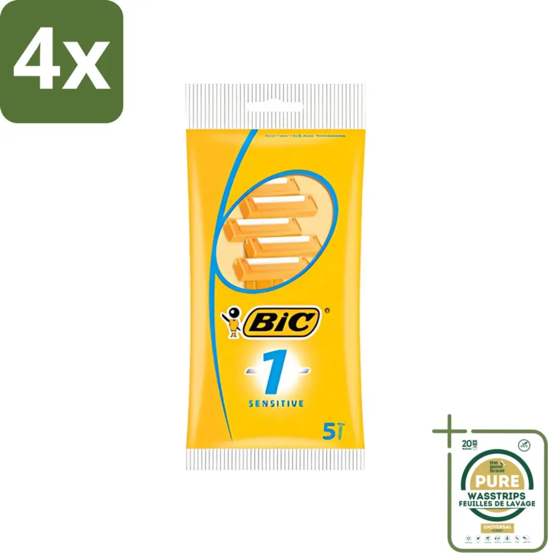 Bic Sensitive Scheermesjes 5 Stuks