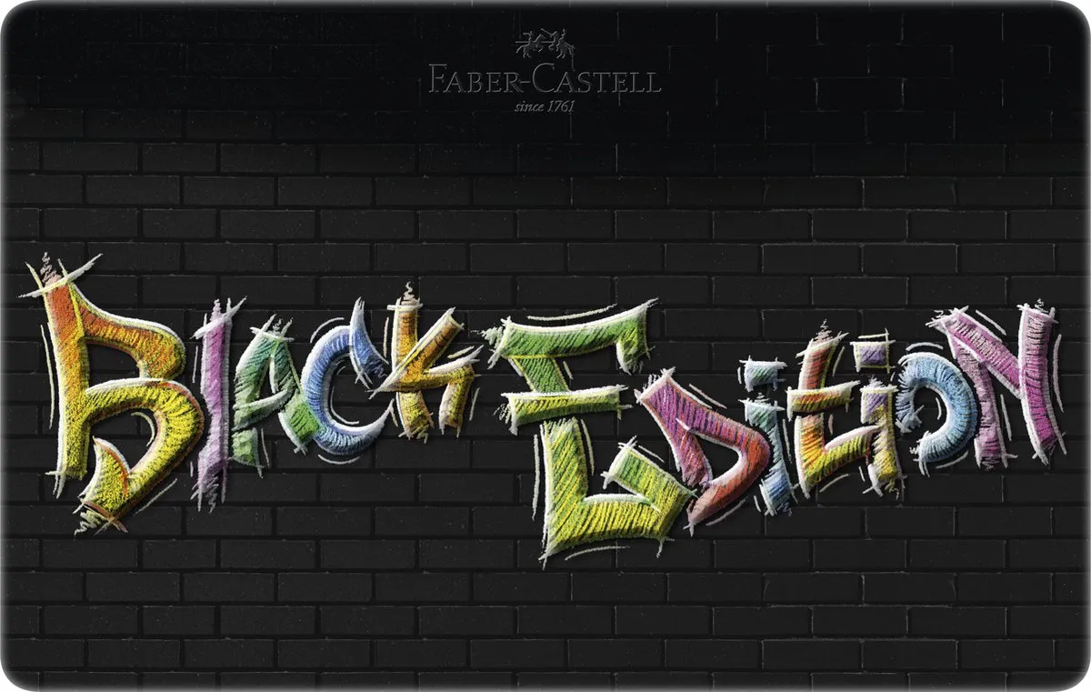 Faber-Castell FC-116437 Kleurpotloden 36 Stuks - Black Edition