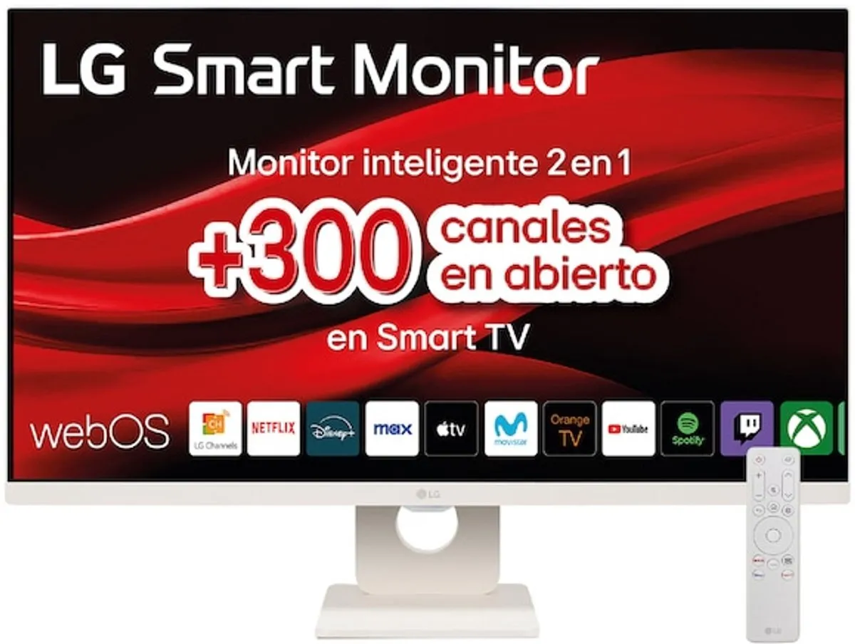 LG MyView Smart 27U511SA-W Monitor 27" - Full HD IPS - WebOS