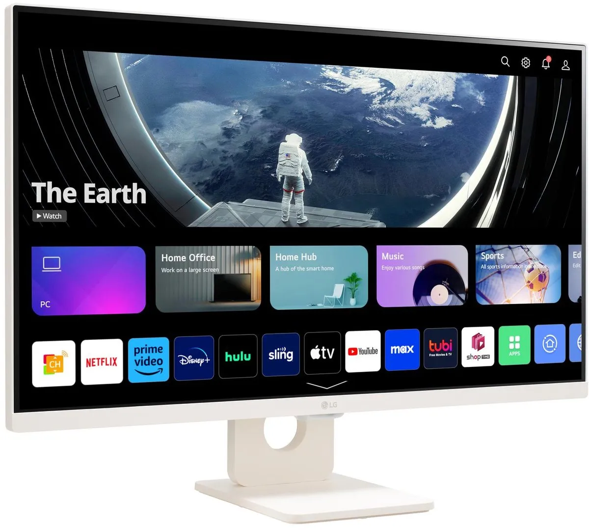 LG MyView Smart 27U511SA-W Monitor 27" - Full HD IPS - WebOS