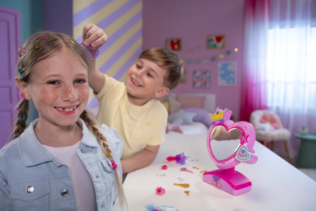 Jumbo FunLockets Geheime Spiegel Haaraccessoires - Spiegel