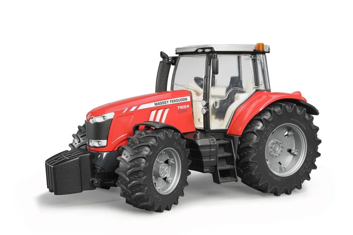 Bruder Massey Ferguson 7624 Tractor 3046 - Rood/Zwart