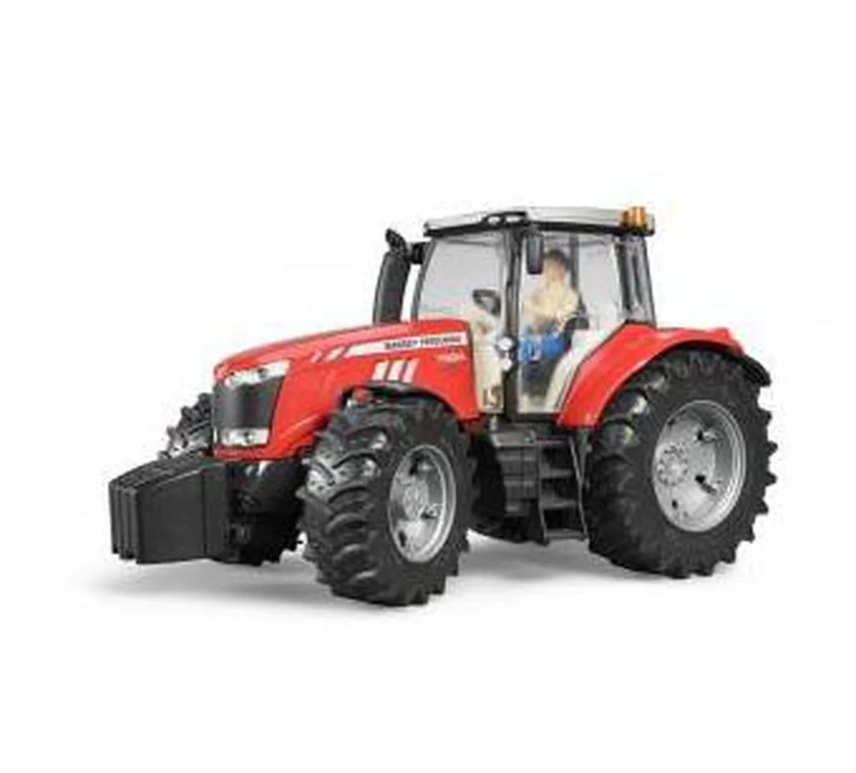 Bruder Massey Ferguson 7624 Tractor 3046 - Rood/Zwart