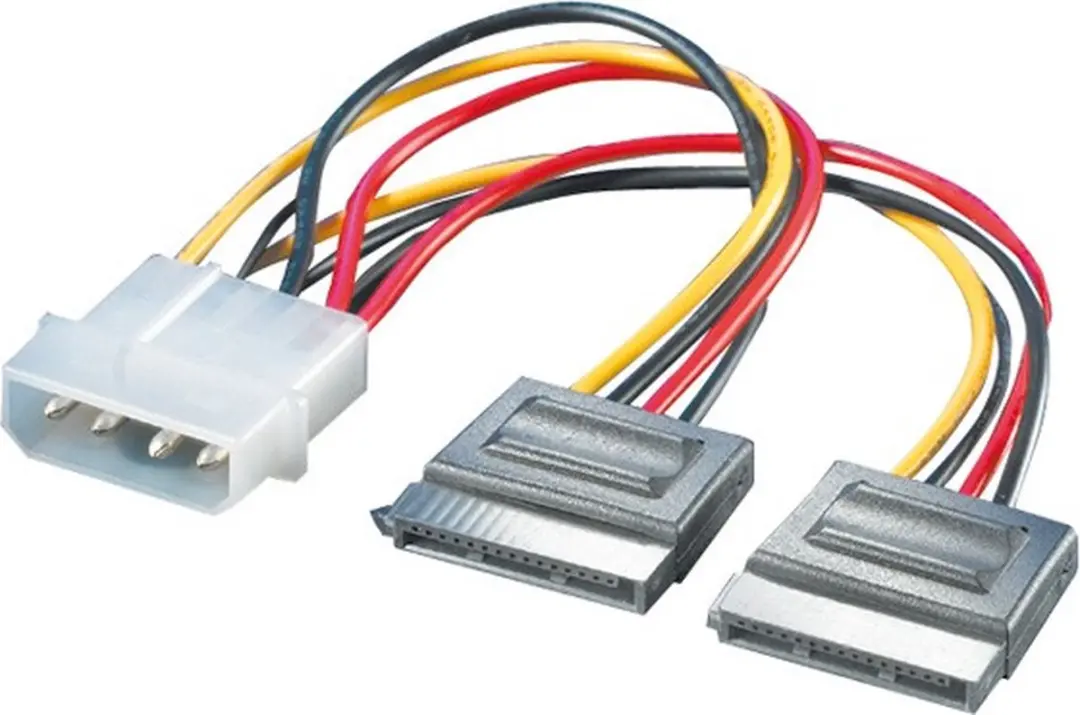 Roline Y-Adapterkabel 4-polig HDD/SATA