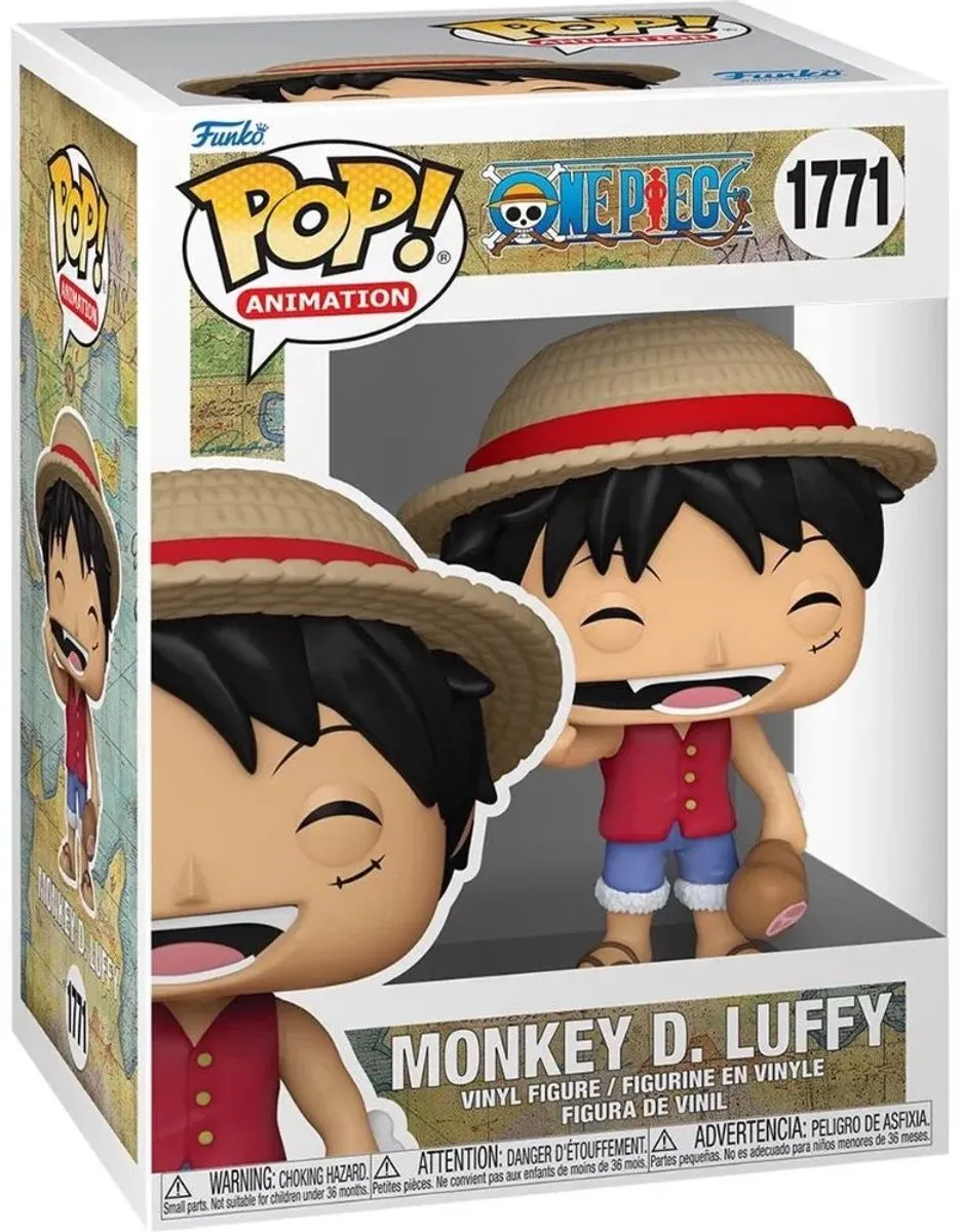 Funko Pop! Monkey D. Luffy One Piece Figuur 9,5cm
