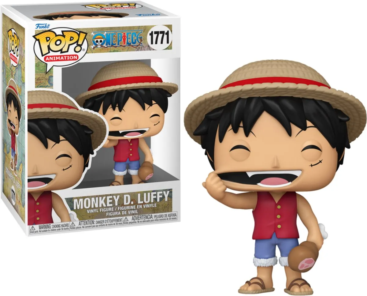 Funko Pop! Monkey D. Luffy One Piece Figuur 9,5cm