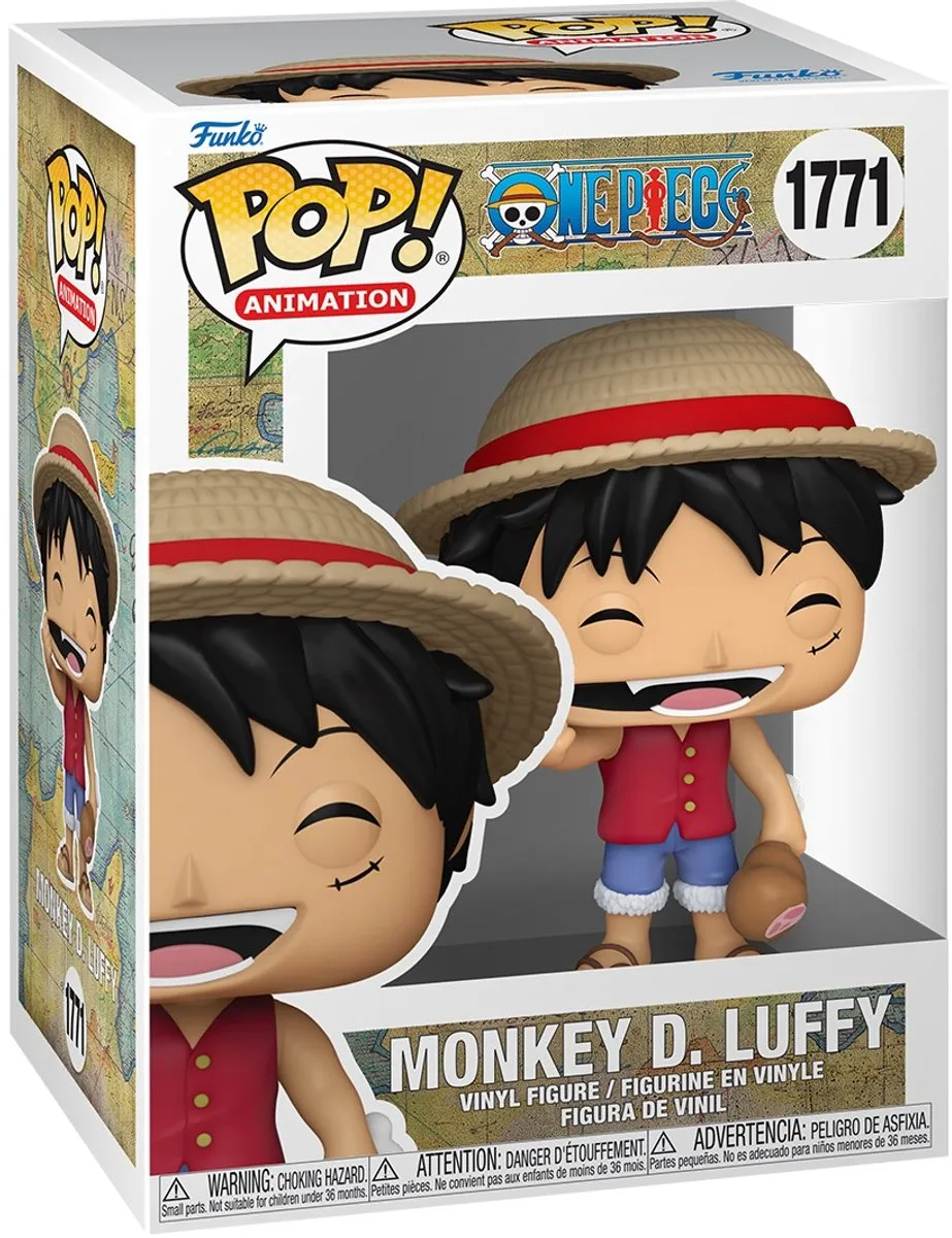 Funko Pop! Monkey D. Luffy One Piece Figuur 9,5cm