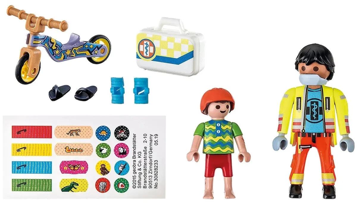 Playmobil Verpleegkundige & Starterpack Rescue 2-delig - Multicolor - afbeelding 2 van 5
