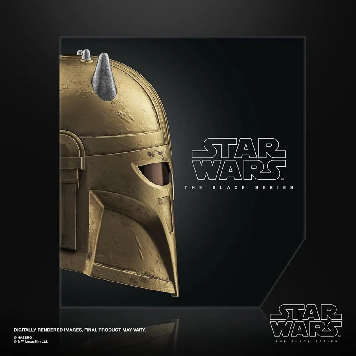 Hasbro Star Wars: The Mandalorian Black Series Electronic Helmet The Armorer Replica: 1/1