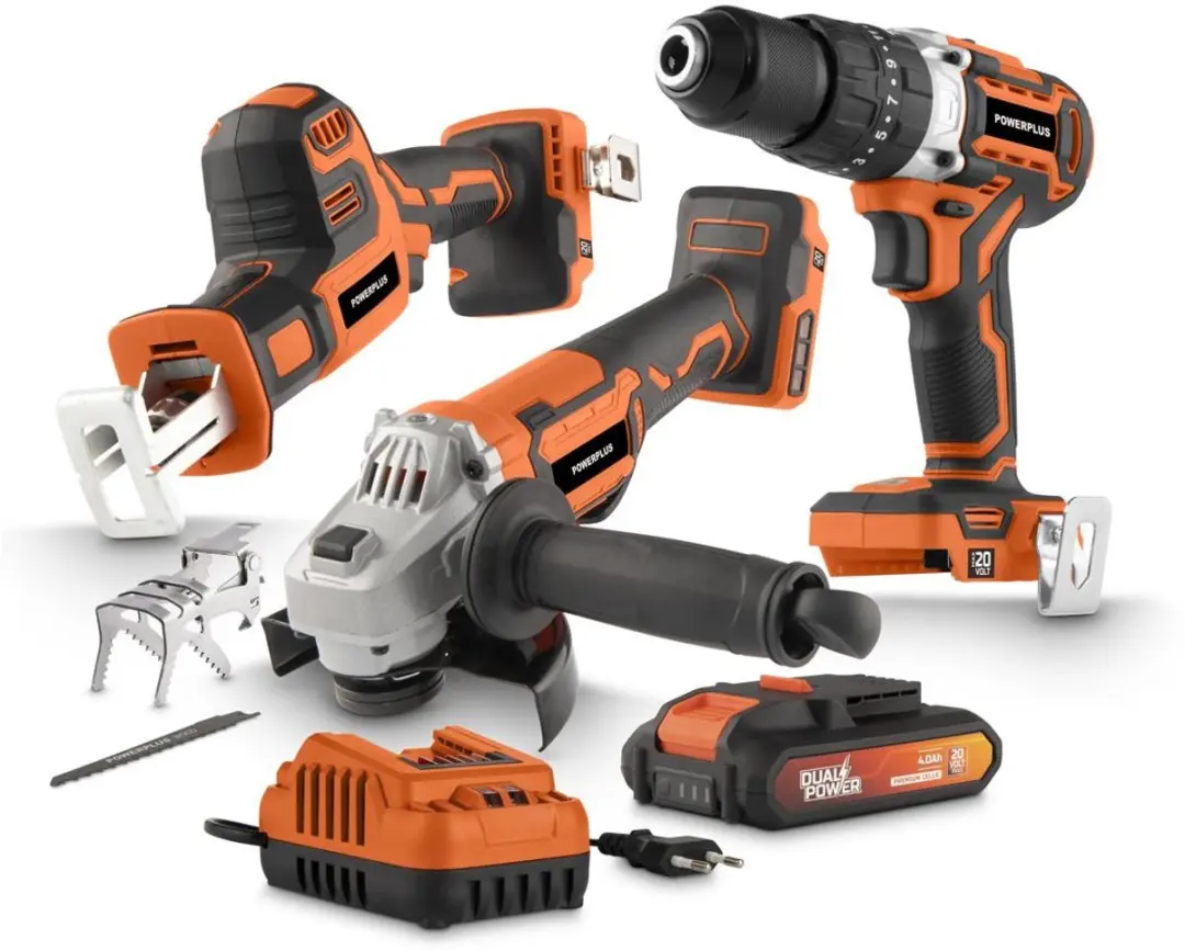 Powerplus POWDPBOX01 Elektrisch Gereedschap Set