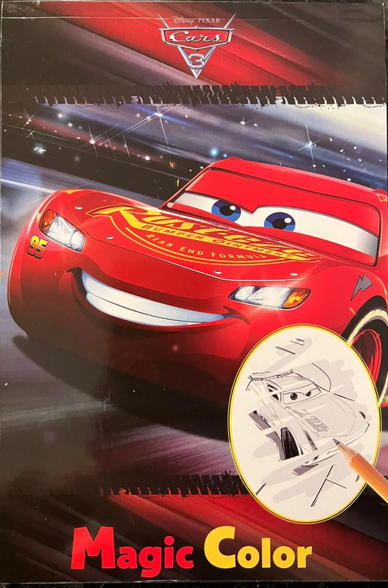 Disney Cars 3 Toverkrasblok