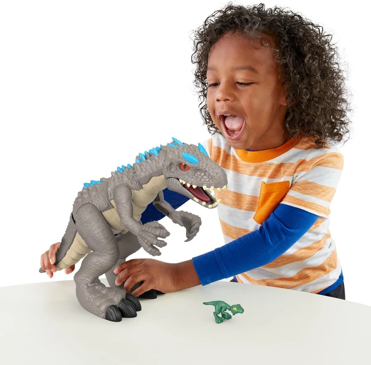 Jura Imaginext Indominus Rex GMR16 - Blauw - afbeelding 6 van 6