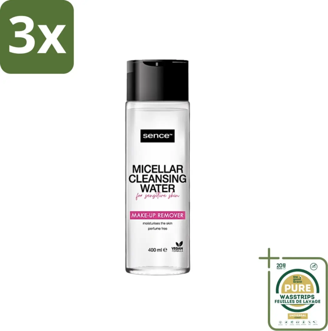 Sence Micellair Water 1200ml - 3 Stuks