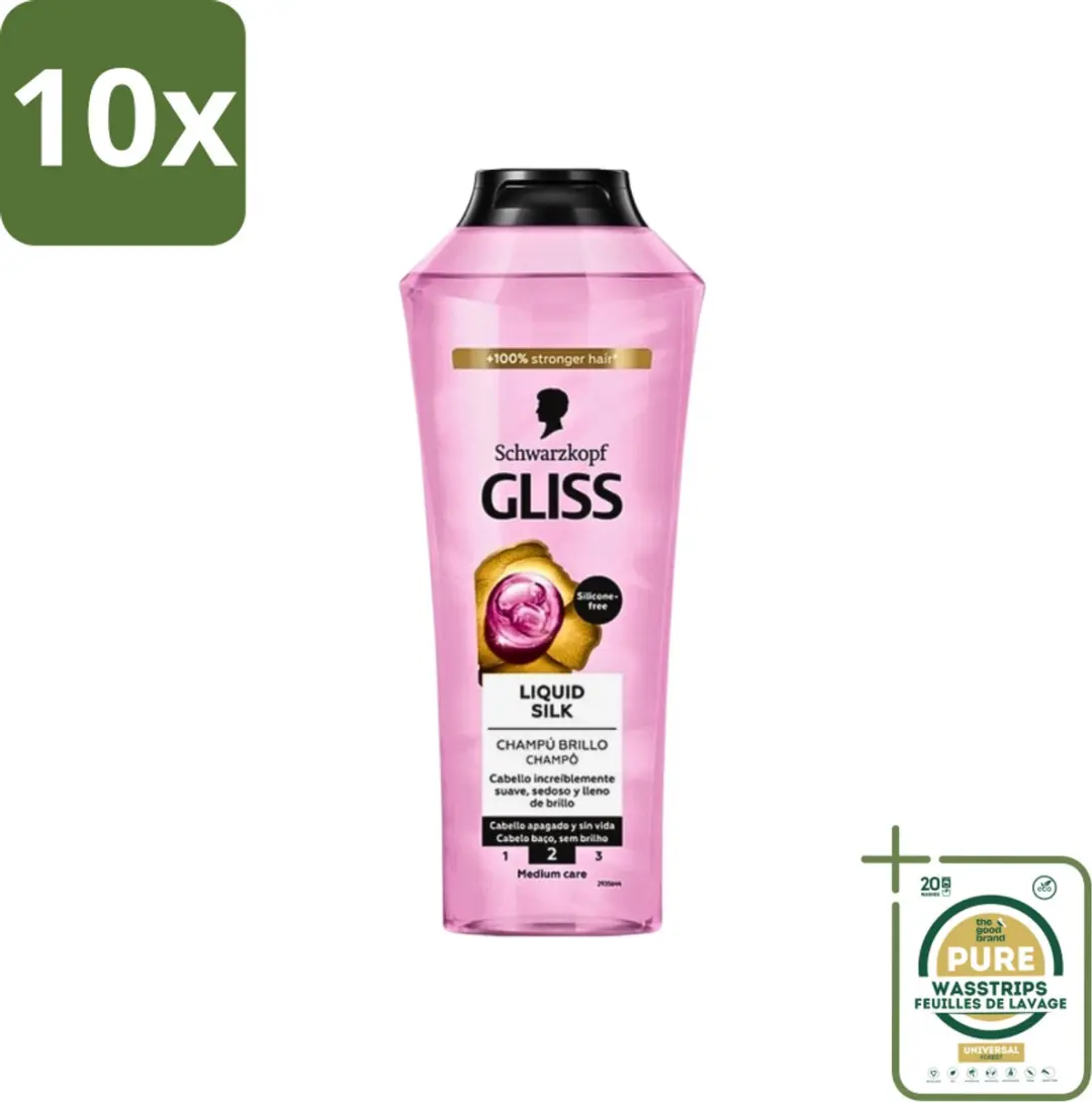 Gliss Kur Liquid Silk Shampoo 400ml