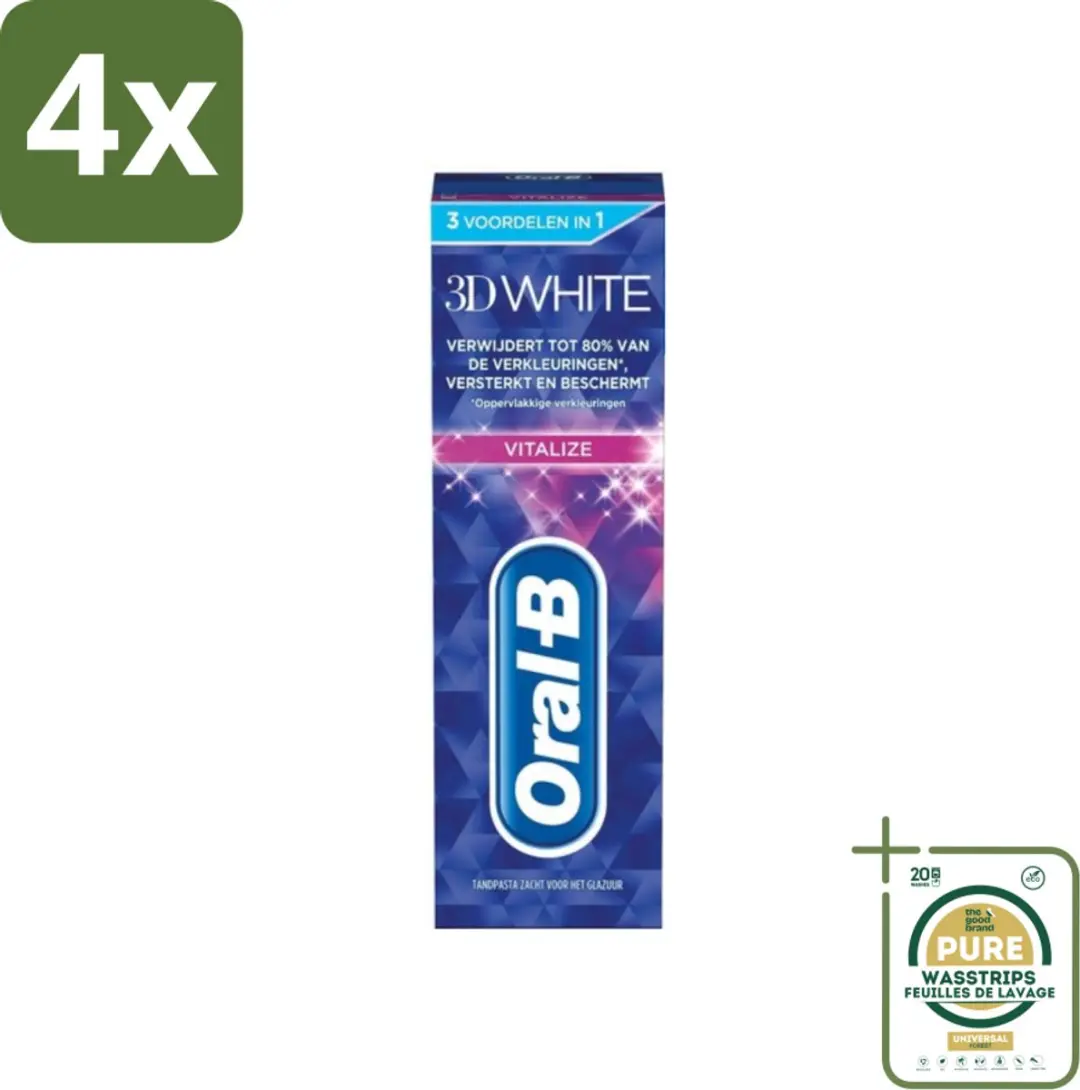 Oral-B 3D White Vitalize Tandpasta 75ml