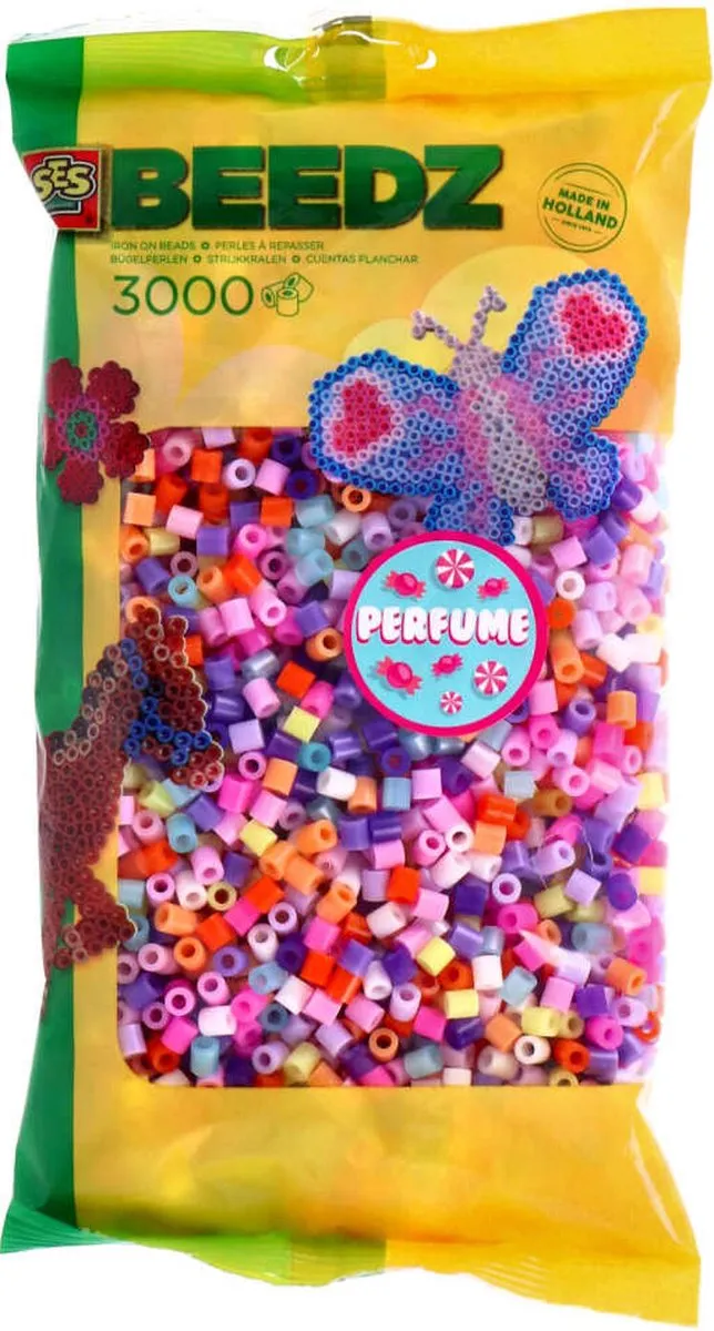 SES Creative Beedz Strijkkralen Mix Parfum 3000 Stuks