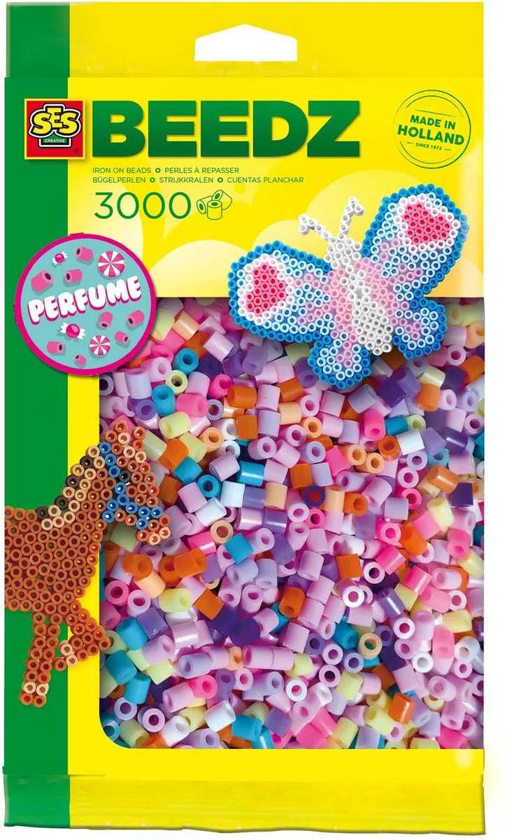 SES Creative Beedz Strijkkralen Mix Parfum 3000 Stuks