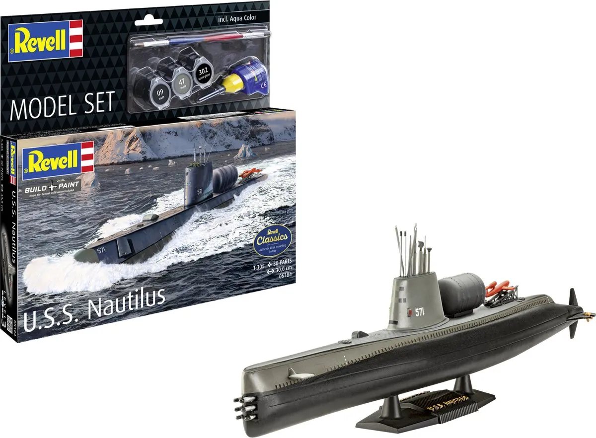 Revell U.S.S. Nautilus 65184 Modelbouwpakket