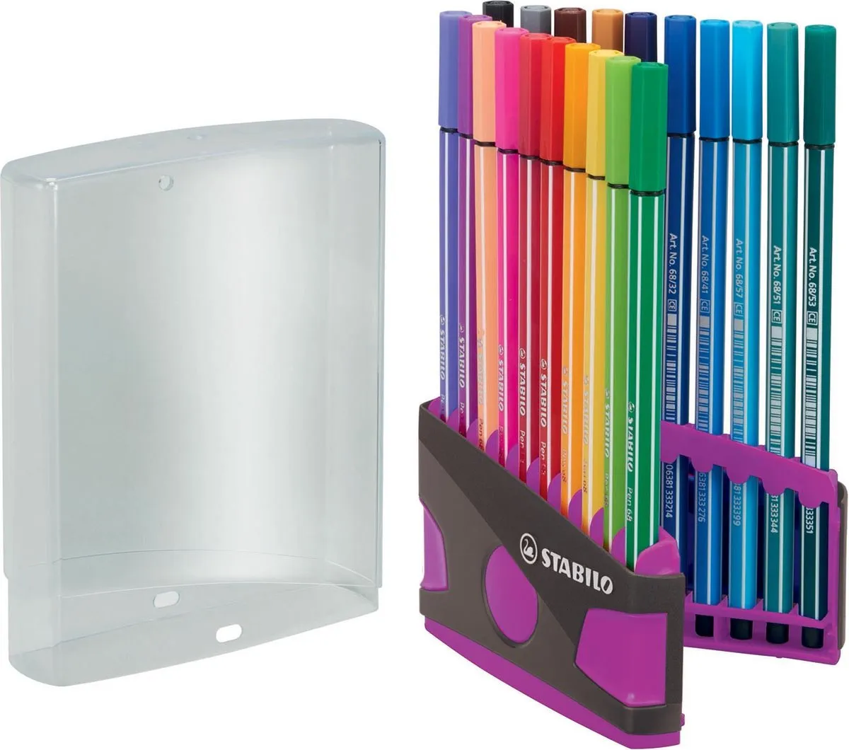 STABILO 68 Roze Viltstift - 10 Stuks