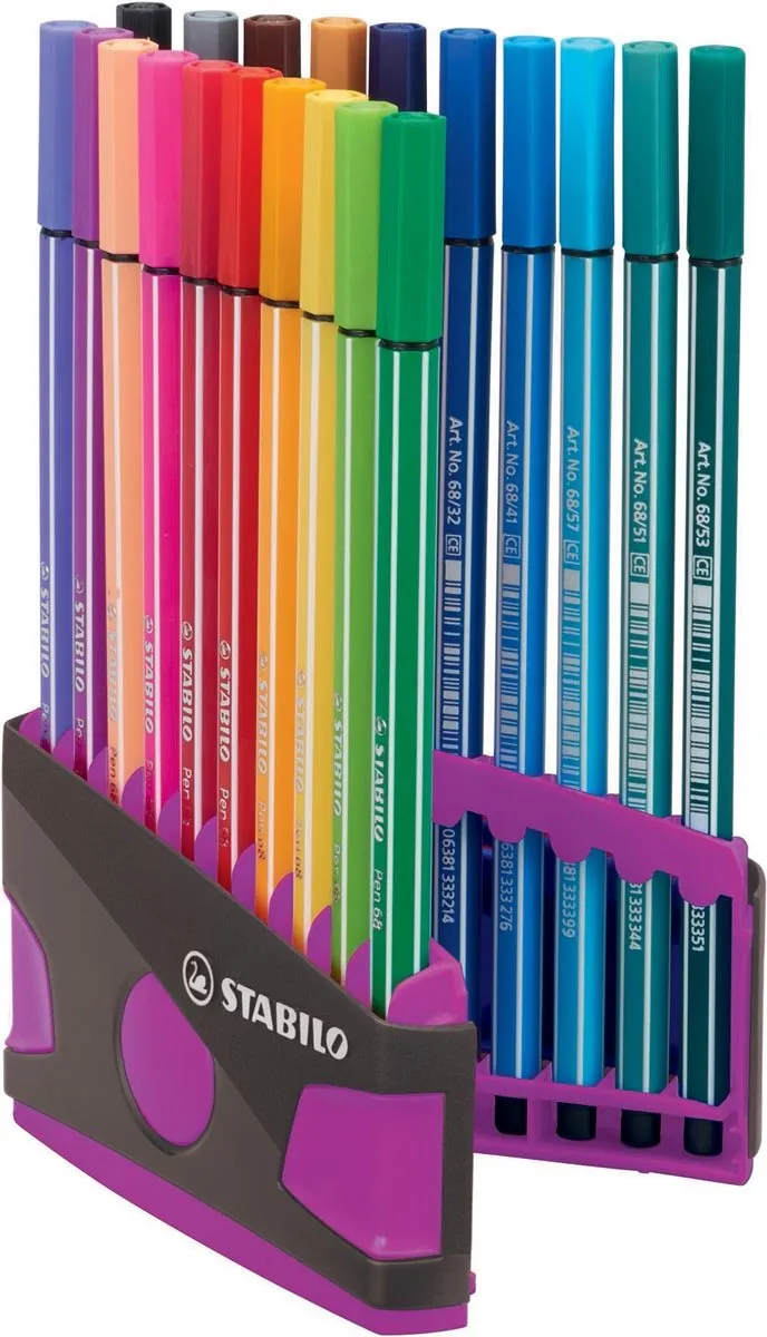 STABILO 68 Roze Viltstift
