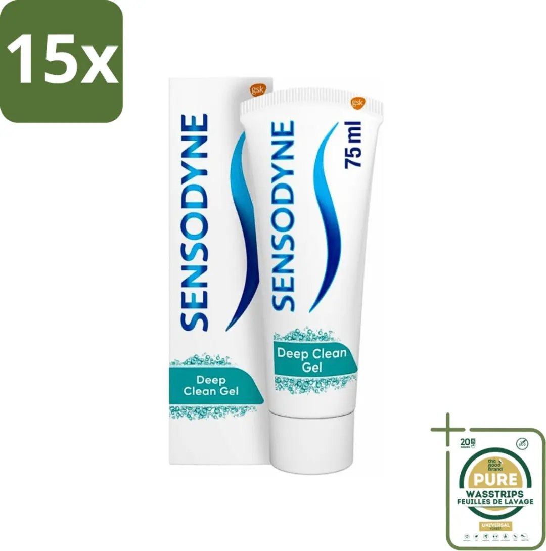 Sensodyne Deep Clean Tandpasta 75ml
