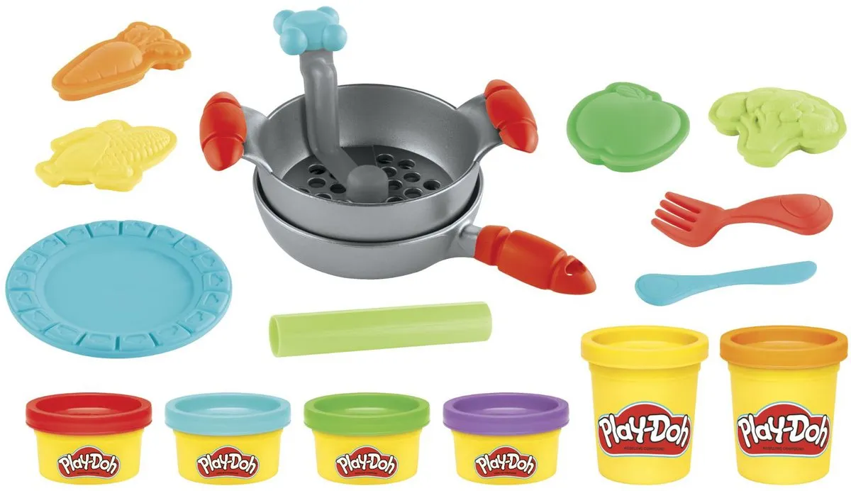 Hasbro Play-Doh Silly Snacks Speelset - Multicolor