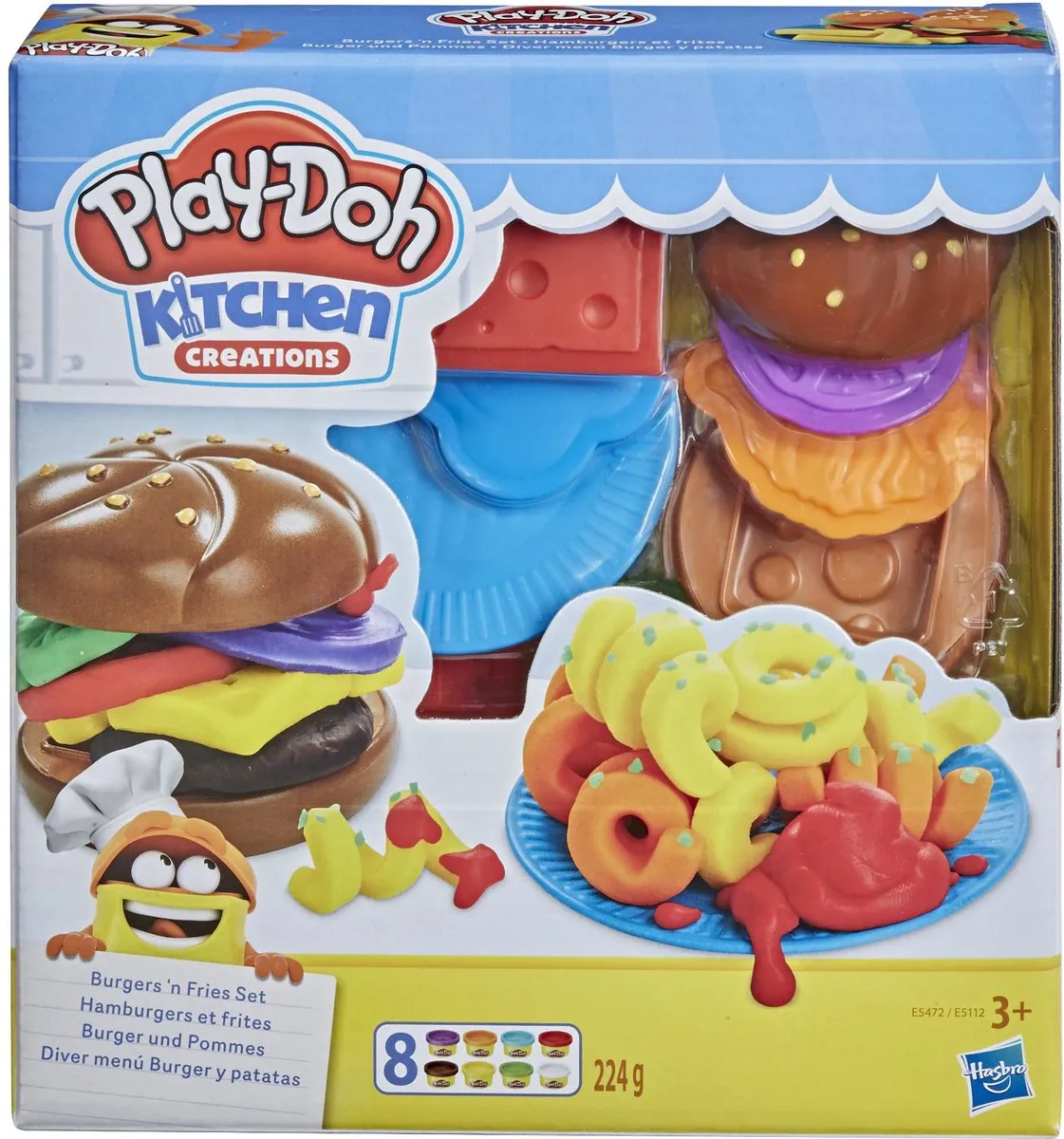 Hasbro Play-Doh Silly Snacks Speelset - Multicolor