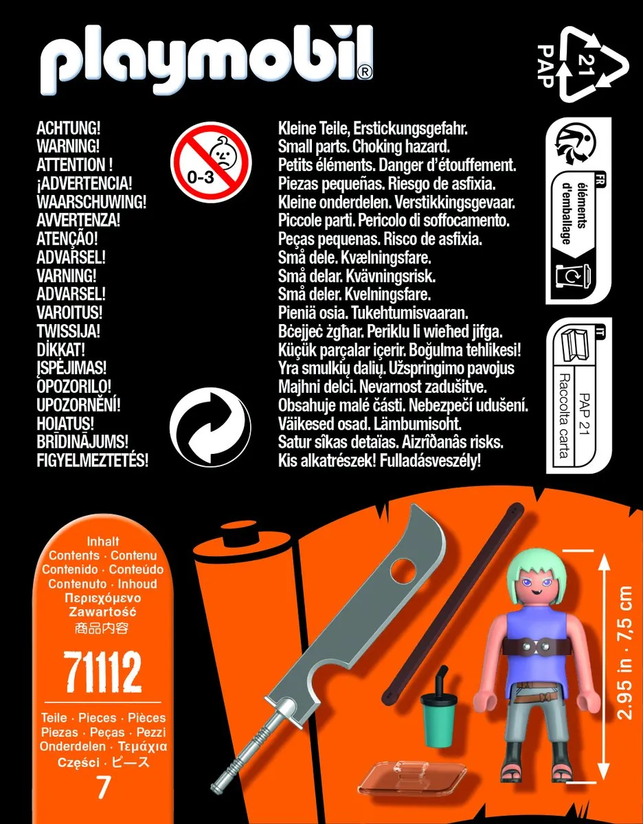 Playmobil Naruto Shippuden Suigetsu 71112 - afbeelding 5 van 6