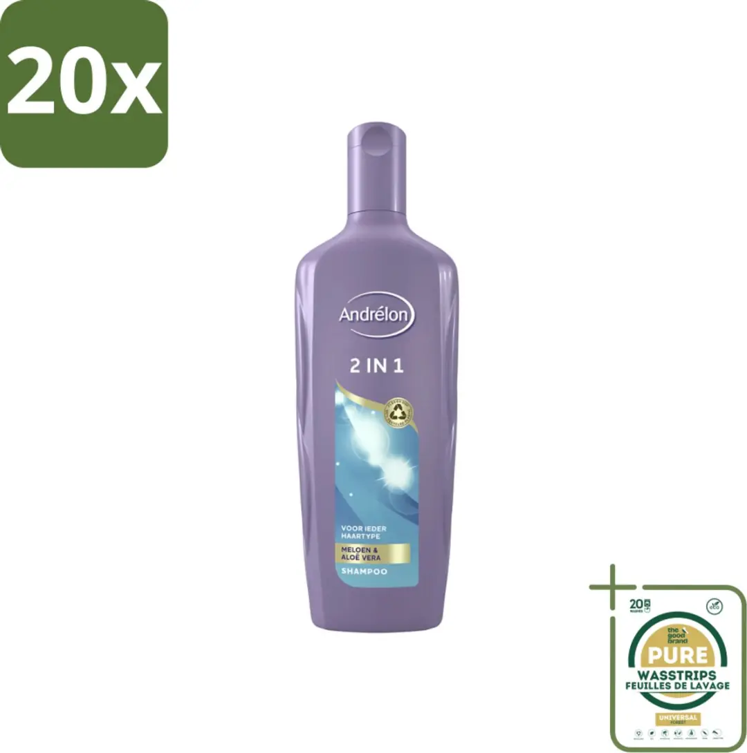 Andrélon 2-in-1 Shampoo & Conditioner 20 Stuks