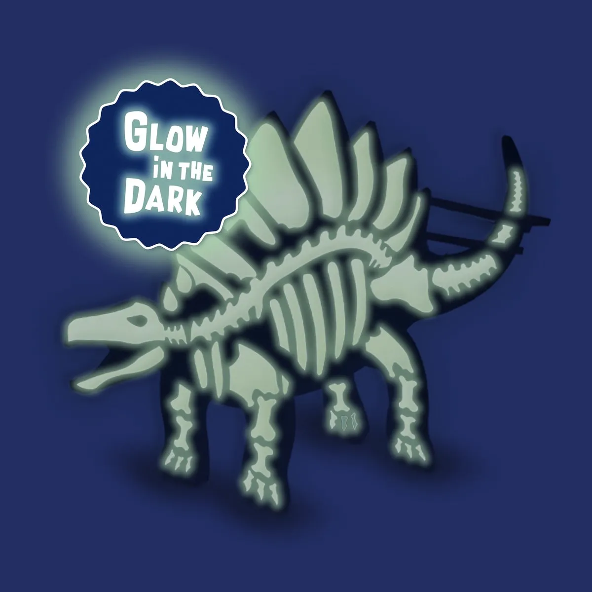 SES Creative Houten Dino Glow-in-the-Dark Knutselset - 11-delig